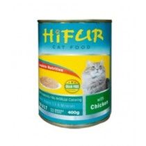 Hifur Canned Cat Food Chicken Flavor 400g