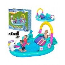 Bestway Inflatable Water Play Center With Hand Pump (53097)