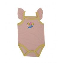 Rompers Top Tank Body Suit For New Born Babies Pink (0002)