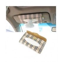 Muzamil Store Tissue Box With Clip For Car