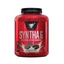 BSN Syntha 6 Whey Protein Powder Milk Protein Cookies & Cream 5Lbs
