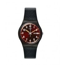 Swatch Sir Red Women's Watch Black (GB753)
