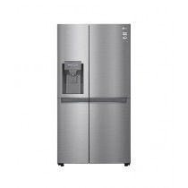 LG Side by Side Smart Refrigerator 21 Cu Ft Platinum Silver (GR-L247SLKV)