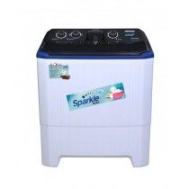 Homage Sparkle Top Load Semi Automatic Washing Machine Blue White 10kg (HW-49102-Plastic)