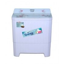 Homage Sparkle Top Load Semi Automatic Washing Machine Pink 10kg (HW-49102-Glass)