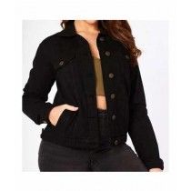 HB Industries Denim Jacket For Women Black (0010)