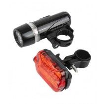 Muzamil Store 5 LED MTB Headlights & Taillights For Bicycle