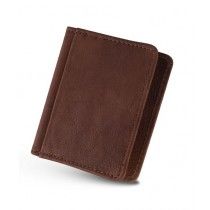 Blackbird Leathers Handmade Leather Card Holder For Men Brown (0002)
