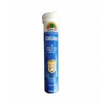 Sunlife Calcium 20 Effervescent Tablets With Calcium Lamon Flavor 90g