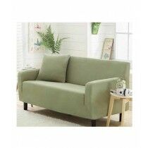 Rainbow Linen Jersey Sofa Cover 5 Seater Light Green