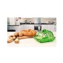 Easy Shop Glassware Covered Dish - Green