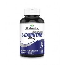 Herbiotics L-Carnitine Dietary Supplement 30 Capsules