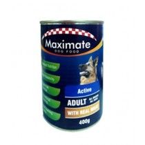 Maximate Canned Dog Food Active Flavor 400g