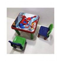 Easy Shop Spider Man Table Chair Set For Kid's