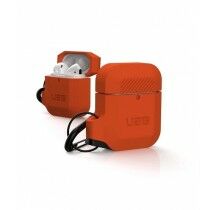 UAG Silicone Orange/Grey Case For Apple Airpods
