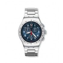 Swatch Blue Maximus Women's Watch Silver (YOS455G)
