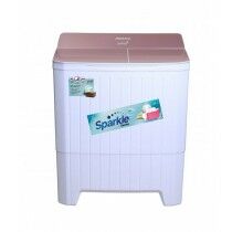 Homage Sparkle Top Load Semi Automatic Washing Machine Coffee 10kg (HW-49102-Glass)