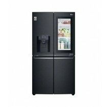 LG French Door Refrigerator 15 cu ft Matte Black (GR-X29FTQKL)