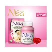 Nisa Hair Removal Lotion Rose 120ml