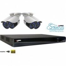 Lorex 8 Channel 2TB Network Video Recorder With 4 HD IP Cameras
