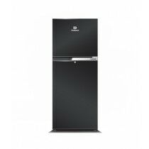 Dawlance Chrome FH Freezer-On-Top Refrigerator 20 Cu Ft Hairline Black (91999-WB)