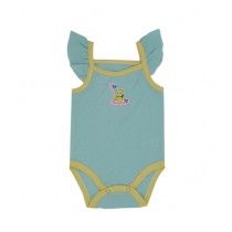 Rompers Top Tank Body Suit For New Born Babies Blue (0011)