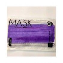 Healthcare Online Surgical Face Mask Sea Purple (Pack Of 10)