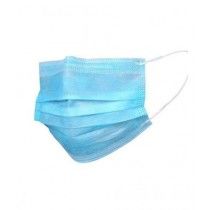 Surgical 3 Ply Face Mask with Nose Pin 50 Pieces Blue