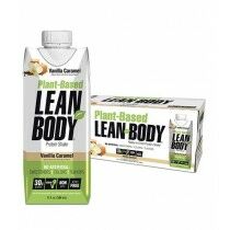 Labrada Lean Body Vegan Ready To Drink Protein Shake Vanilla Caramel (Pack of 12)