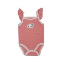 Rompers Top Tank Body Suit For New Born Babies Pink (0006)