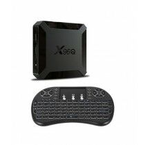 Best Seller X96Q Quad Core 4GB 64GB Smart TV Box With Mini Keyboard