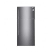 LG Inverter Freezer-On-Top Refrigerator 18 Cu Ft Dark Graphite (GN-C752HQCL)