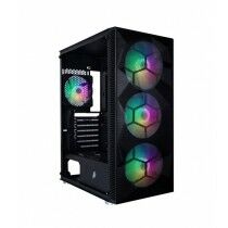 1st Player X7 ATX Gaming Case Black With 4 RGB Fans + Hub