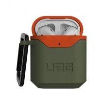UAG V2 Olive/Orange Hard Case For Apple Airpods
