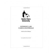 Internet Law Cases & Materials Book