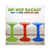 Appollo Hip Hop Stool - Pack of 3