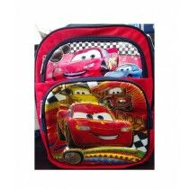 M Toys Racing Cars Cartoon School Bag for Primary Level