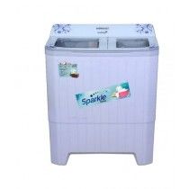 Homage Sparkle Top Load Semi Automatic Washing Machine Blue Flower 11Kg (HW-49112G)