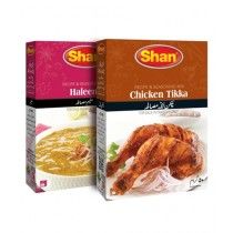 Shan Bundle Offer Haleem Masala 100gm + Chicken Tikka 50gm