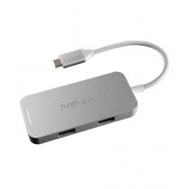 Minix Neo C Mini USB-C Multi Port Adaptater Space Gray