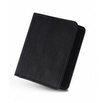 Blackbird Leathers Handmade Leather Card Holder For Men Black (0003)