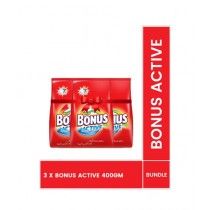 Bonus Active Detergent Bundle 400gm Pack Of 3