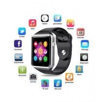 Cool Boy Mart A1 Sports Bluetooth Smart Watch Black