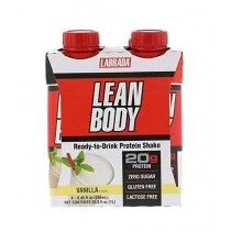 Labrada Nutrition Lean Body Ready-to-Drink Protein Shake Vanilla 250ml (Pack Of 4)