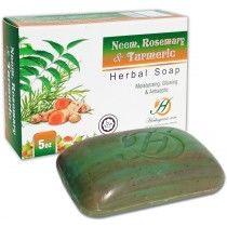 Herboganic Rosemary Neem & Turmeric Herbal Soap