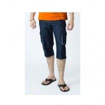 Element Jeans Cotton Denim Cargo Shorts For Men Dark Blue (220211210903)