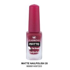 Gabrini Matte Nail Polish # 20 13gm - 10-21-00005