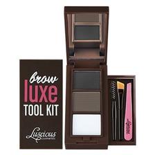 Luscious Cosmetics Brow Luxe Tool Kit - Dark