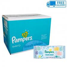 Pampers Baby Wipes 12 Pack 