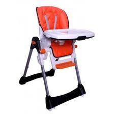Tinnies Baby Adjustable High-Chair in Orange